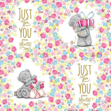 3m Just For You Me to You Bear Roll Wrap £2.50